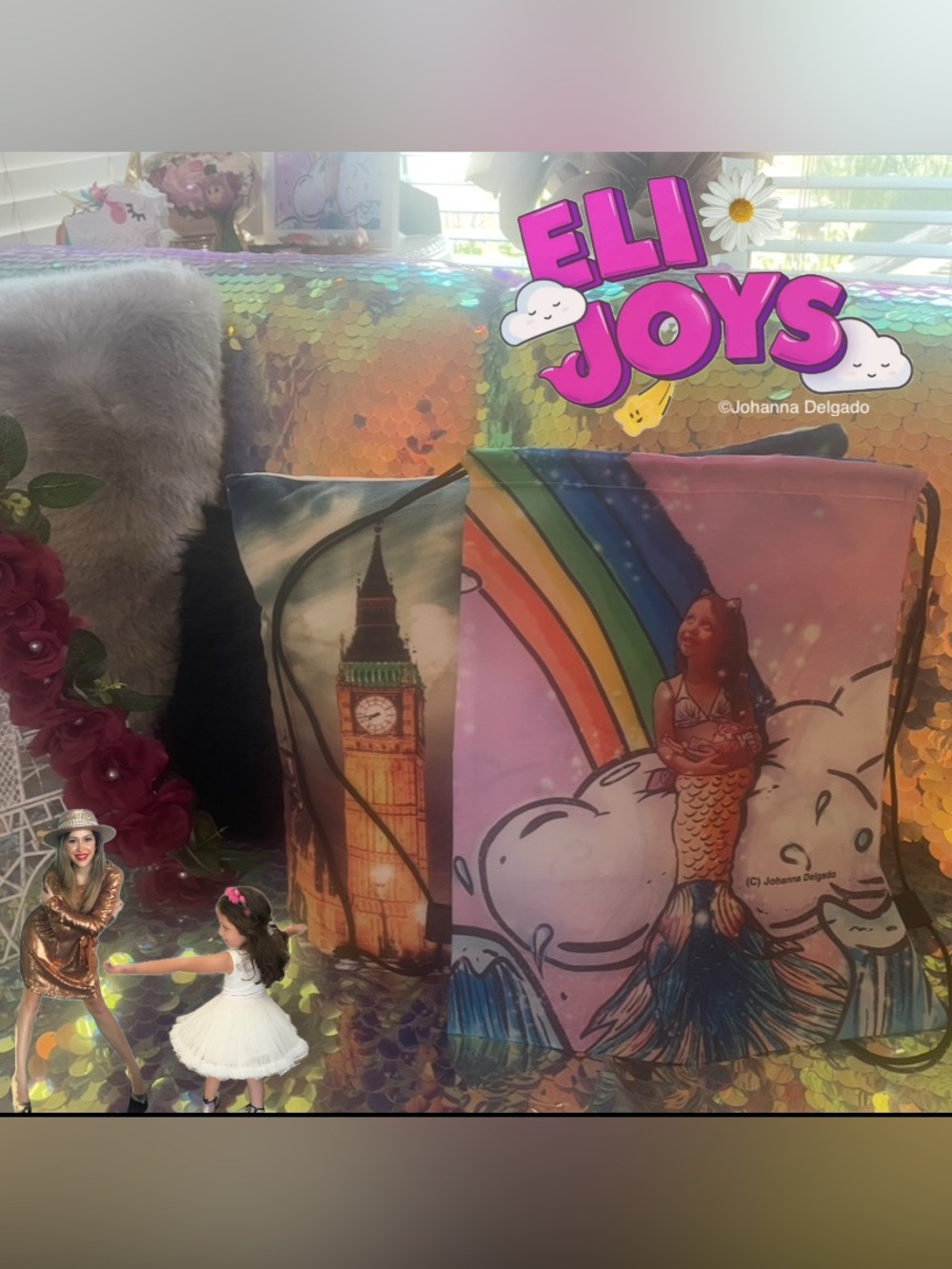 ELIJOYS - Mermaid Princess ©️JD backpack